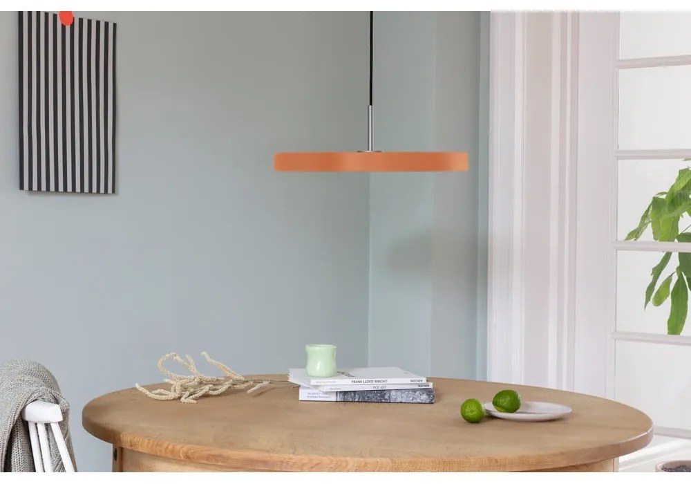 Narancssárga LED függőlámpa fém búrával ø 43 cm Asteria Medium – UMAGE