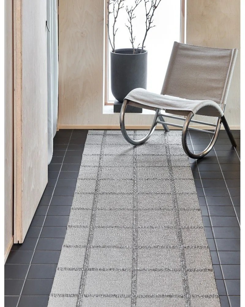 Szürke kültéri-beltéri futószőnyeg 70x150 cm Ada Grey – Pappelina