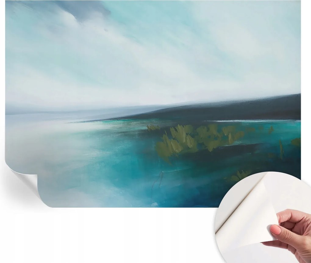 Modern öntapadós fotótapéta Mosható Vízi harmónia 312x219 cm