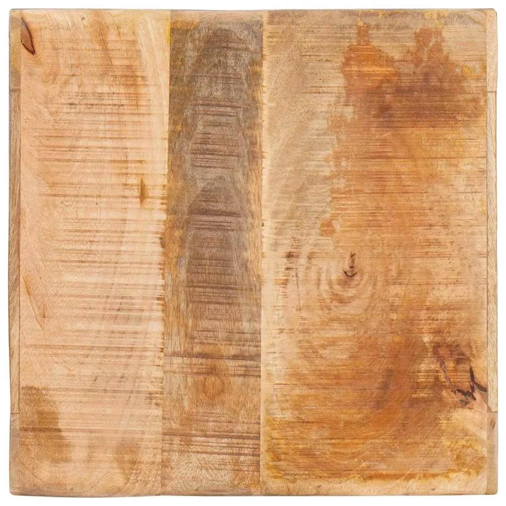 Végasztalok polcokkal Barna 40 x 40 x 49 cm tömör mangófa