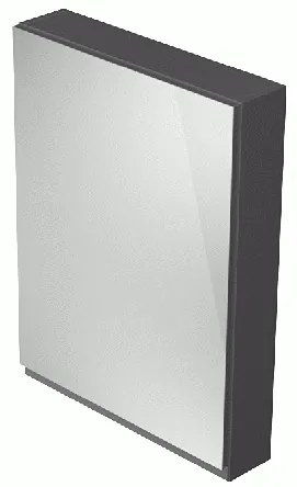 Cersanit Moduo, tükrös fali szekrény 60x14x80 cm, antracit matt, S590-072-DSM