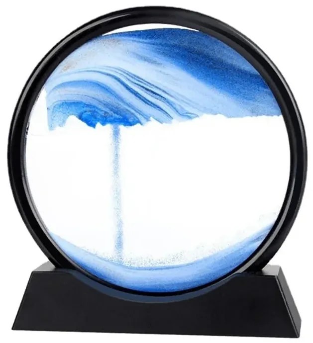 Homokóra kép kék homokkal