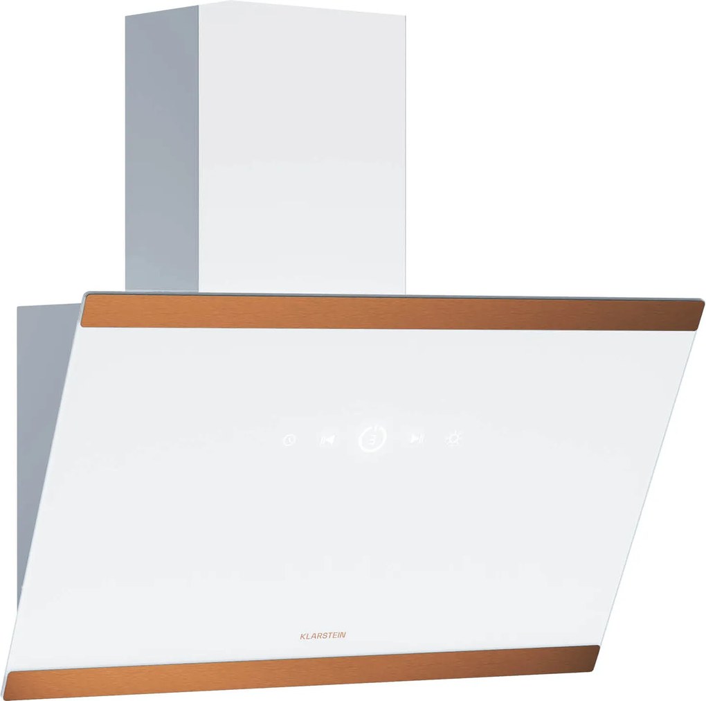 Klarstein FlashLine 60 páraelszívó, A++, 524 m³/h, 3 szint, érintős, csendes, LED, elszívás/recirkuláció, 100 W