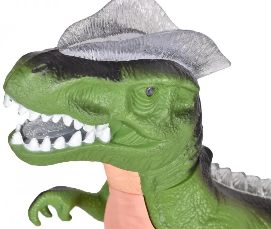 45 Cm Nagy Rc Távirányítós T-Rex Dinoszaurusz Világít Élethű hangot Ad Gyalogol Táncol