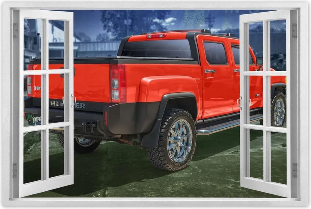 Poszterek 60x40 4x4 Hummer H3T Pick Up