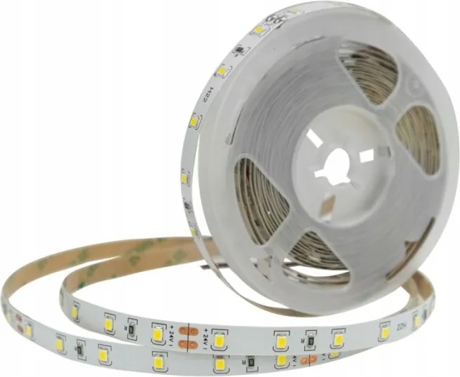 Led szalag Smd szalag 2835 10.8W/m 500lm/m 60LED/m 24V 3000K Meleg IP20 5m