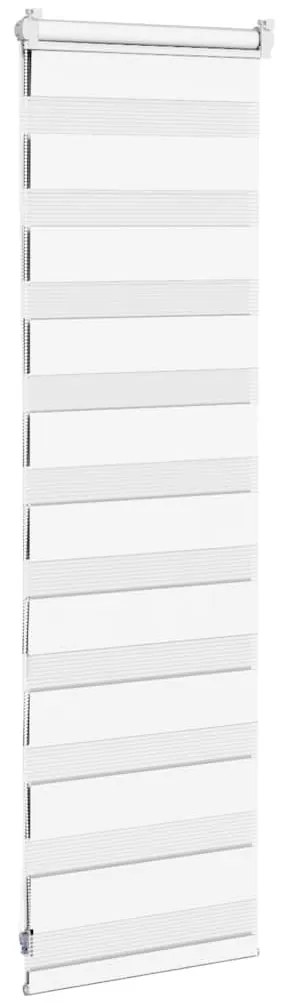 zebrafüggönnyel fehér szövetszélesség 40,9 cm poliészter