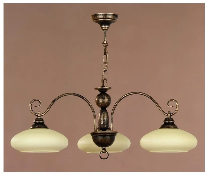 Jupiter 391 BO-3 - Csillár láncon BOLERO 3xE27/60W/230V