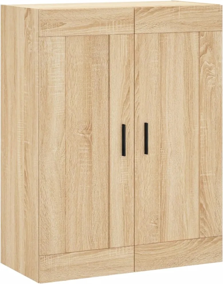 vidaXL sonoma tölgy szerelt fa fali szekrény 69,5 x 34 x 90 cm