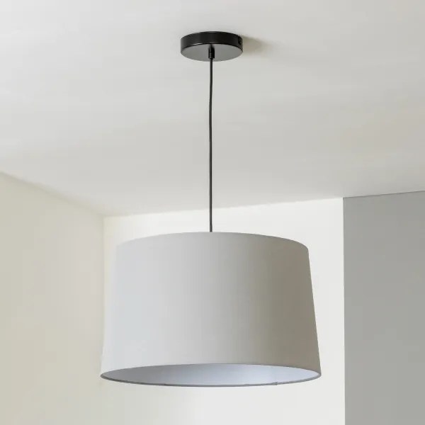 Brilagi - CERIA kábelre függesztett LED csillár, 1xE27/40W/230V, átmérő 45 cm, szürke
