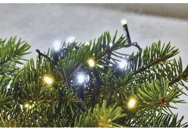 LED Karácsonyi kültéri lánc 180xLED/2 funkció 23m IP44 meleg/hideg fehér