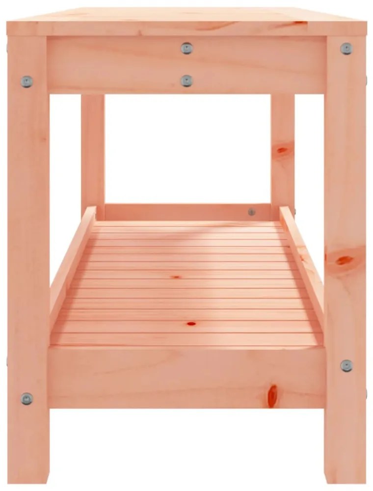tömör duglászfenyő kerti pad 108x35x45 cm