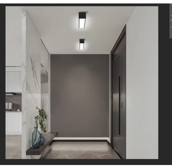 Immax NEO 07254L - LUNGO 20W/230V Wi-Fi LED dimmelhető lámpa fekete + DO