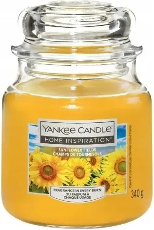 Paraffin gyertya Sunflower Fields Yankee Candle közepes 340g