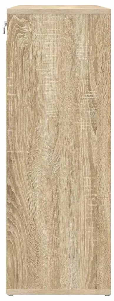 Cipősszekrény sonoma tölgy 77.5 x 30 x 83.5 cm Faanyag