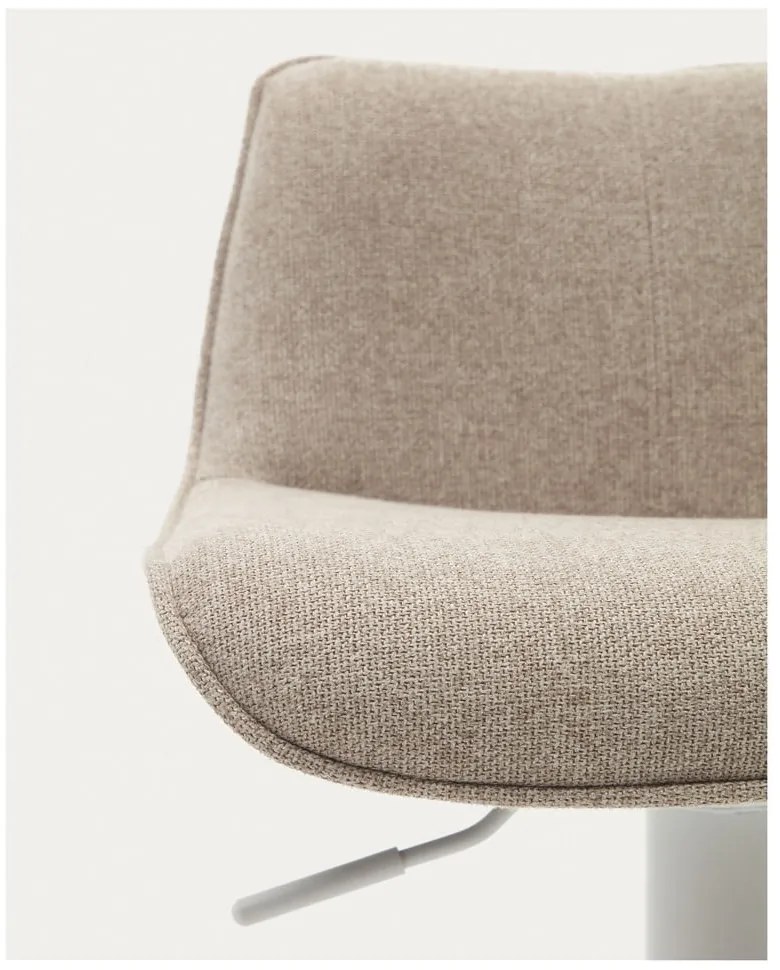 Bézs bárszék szett 2 db-os 103 cm Zenda – Kave Home