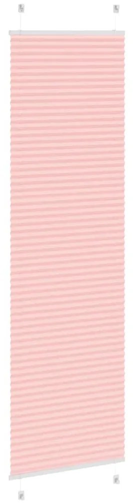 pliszírozott redőny rózsaszín 65x200 cm szövetszélesség 64,4 cm