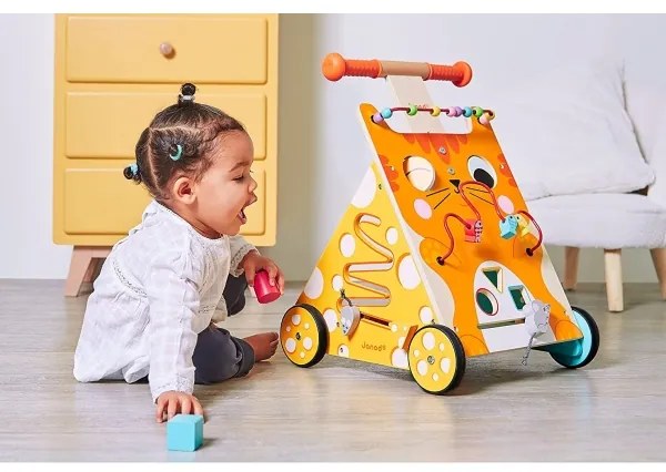 Janod - Baba járóka aktivitásokkal macska