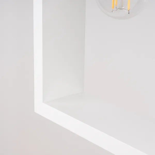 Sollux SL.1312 - Csillár zsinóron ARIES 1xE27/15W/230V bükkfa/fehér