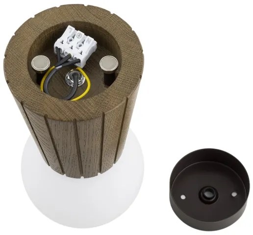 Argon 8974 - VOLANTE fürdőszobai mennyezeti lámpa 1xG9/6W/230V IP44 átm. 12 cm barna