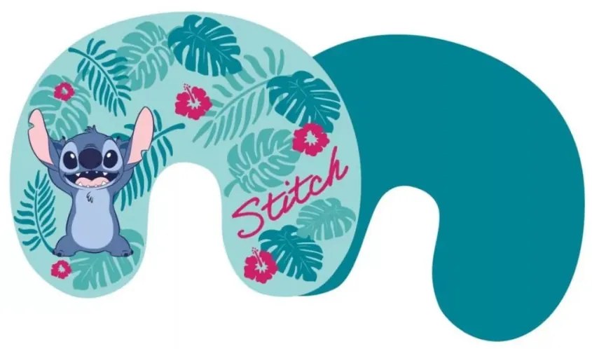 Disney Lilo és Stitch, A csillagkutya Hibiscus utazópárna, nyakpárna