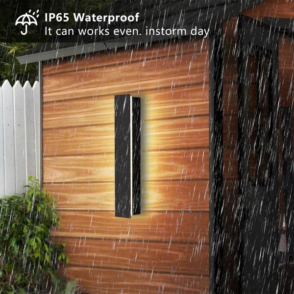 Brilagi - LED kültéri fali lámpatest LINEAR LED/8W/230V 4000K IP65 fekete