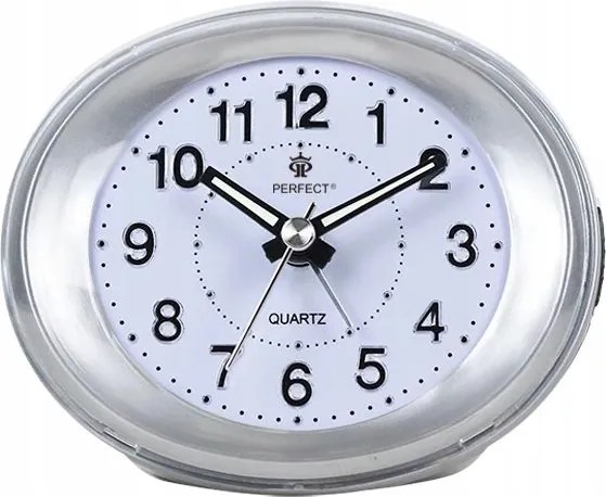 Kvarc ébresztőóra Perfect 09101 Óra Riasztó Szundi áramló mechanizmus