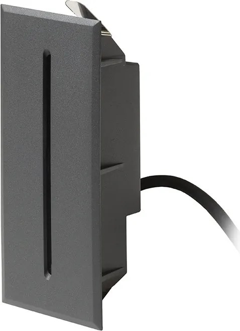 RENDL SEGNO süllyesztett lámpa antracitszürke 230V LED 3W IP54 3000K