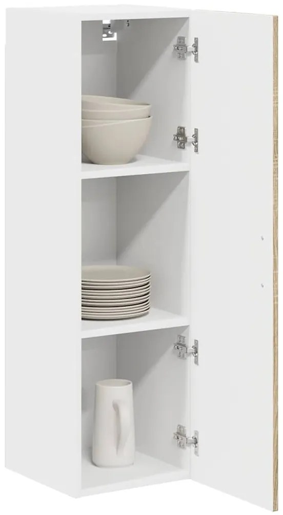 Fali konyhaszekrény Sonoma tölgy 30 x 31 x 100 cm Faanyag