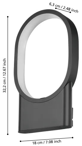 Eglo 900632 - LED Fali lámpa CODRIALES LED/10,8W/230V