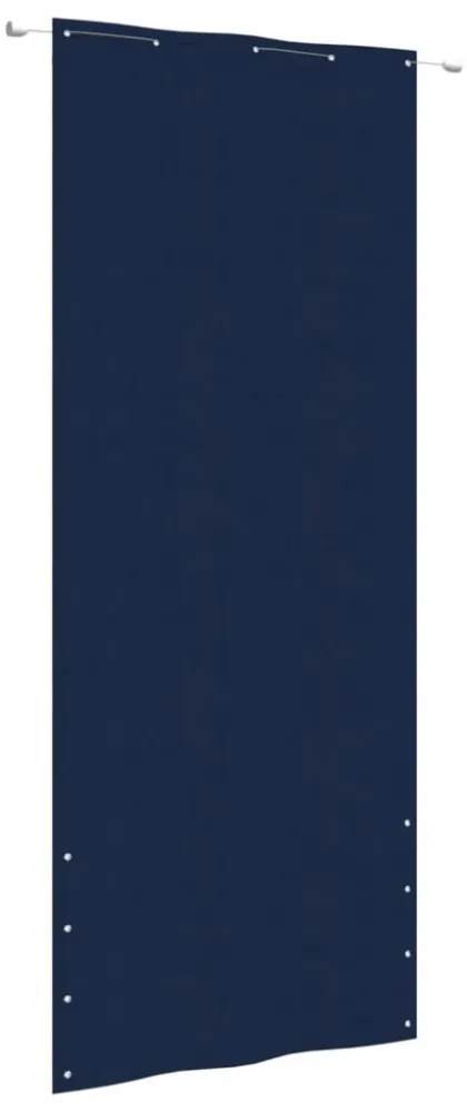 kék oxford-szövet erkélyparaván 100 x 240 cm