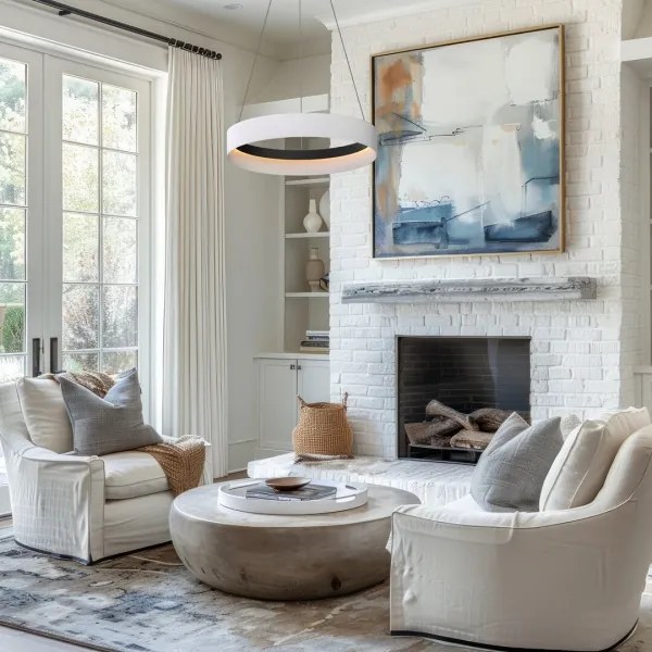 LED Csillár zsinóron ORBITA LED/52W/230V fehér/fekete