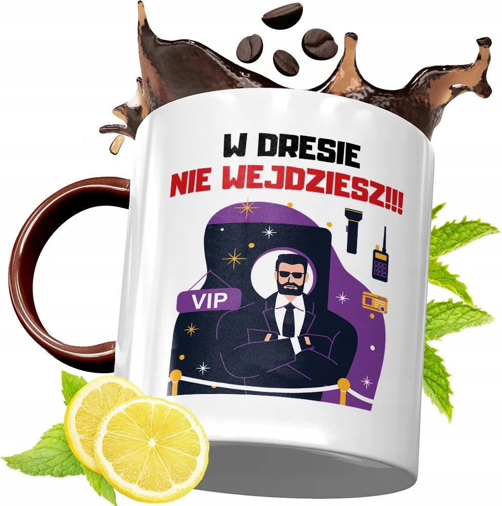 Bordó Bögre Biztonsági Őrnek Születésnapra Ajándék fényképes nyomattal