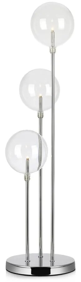 Juniur ezüstszínű világító gyertyatartó, magasság 60 cm - Markslöjd