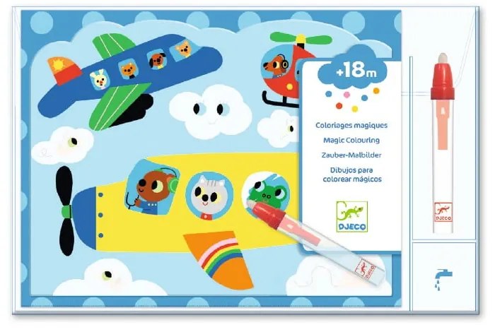 Állatok varázslatos kifestő - Djeco