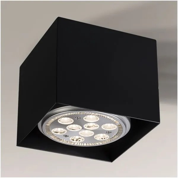 Shilo 1210 - Spotlámpa YATOMI 1xGU10/15W/230V fekete