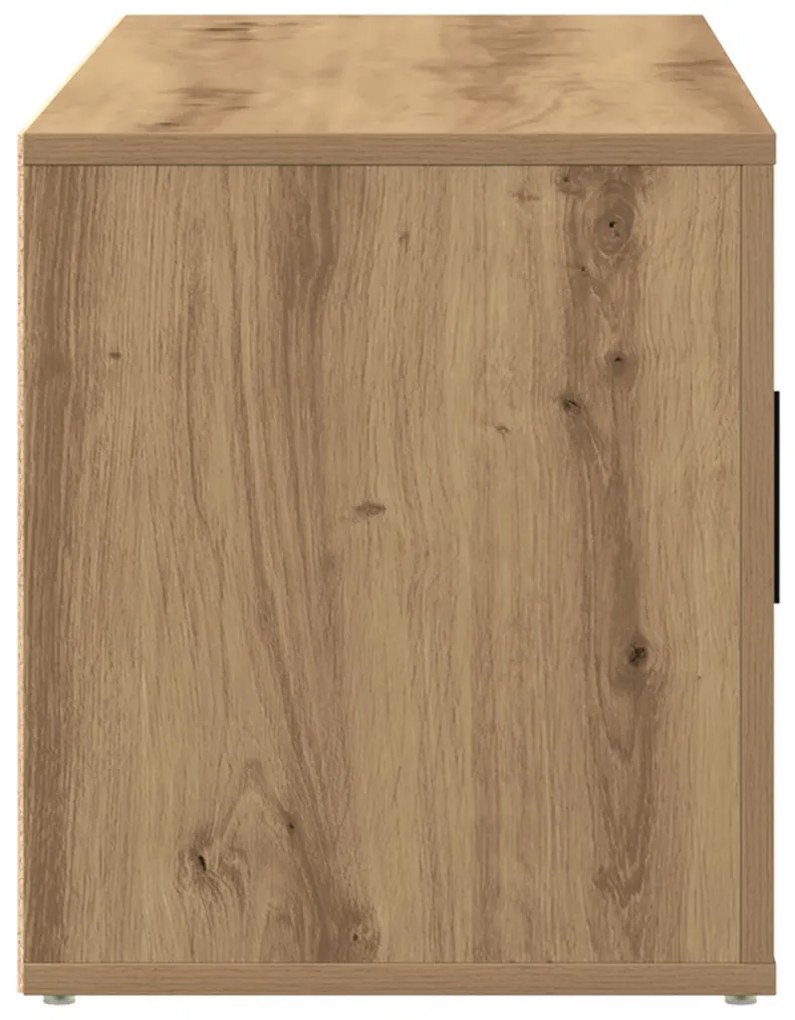 Televíziós Szekrény Mesterien Részletezett Tölgy 100x35x40 cm Mérnöki Fa