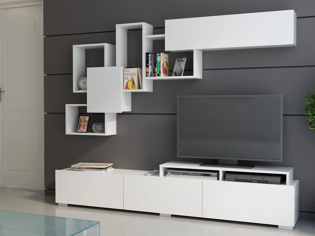 TV szekrény Amor - White