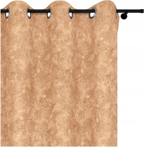 Függöny Kész Átvezetőkkel 140x160 Átvezetők Narancssárga Függönyök