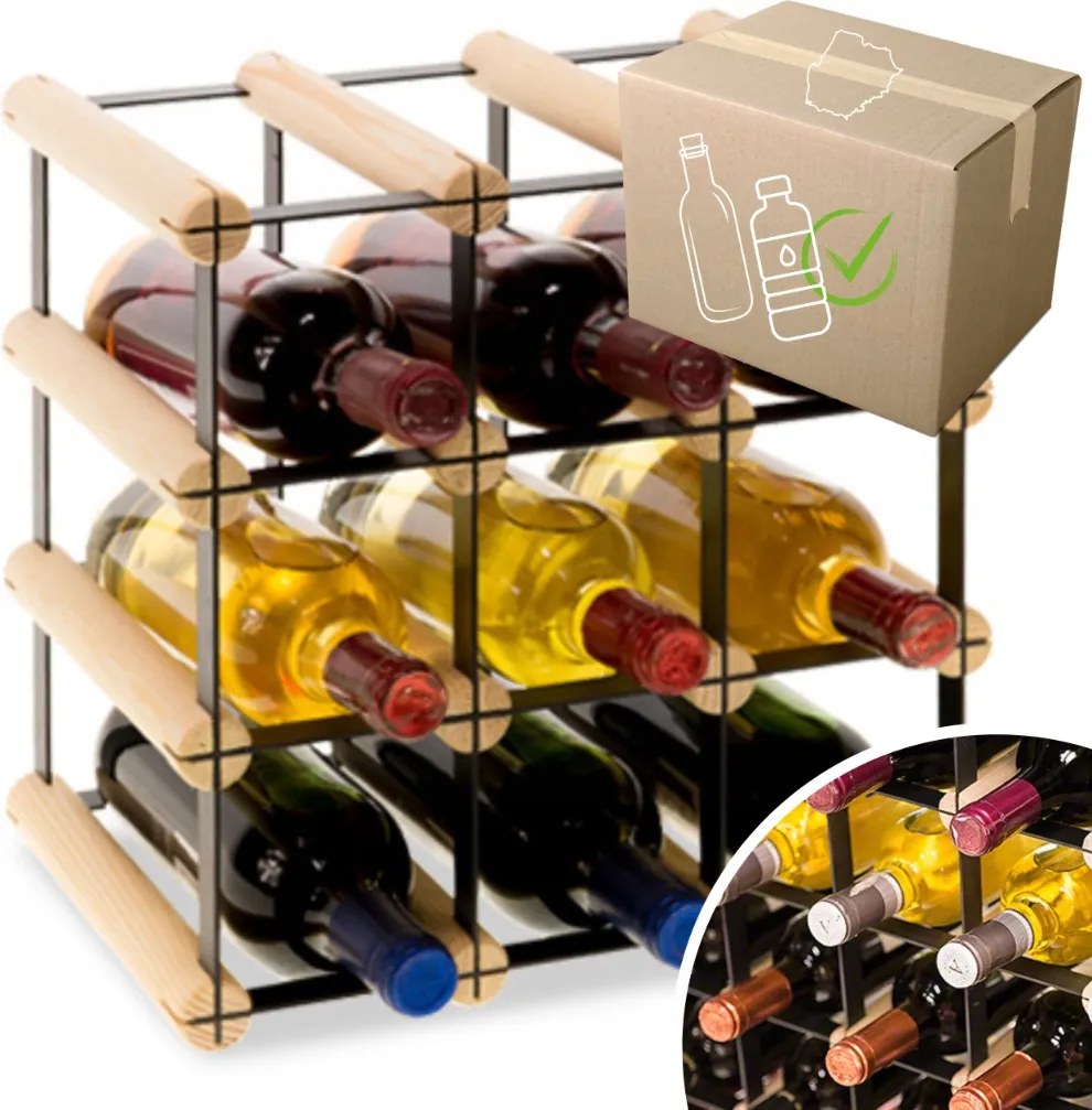 Palacktartó állvány Pet fém fa Eko 9 cipő Tömör