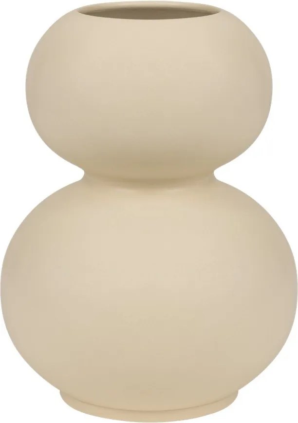 Bézs kerámia váza (magasság 36 cm) Tuga – noo.ma
