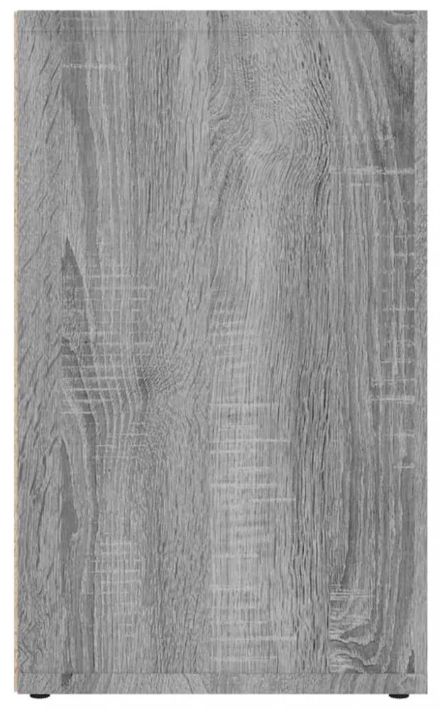 2 db szürke sonoma színű cipősszekrény 52,5x30x50 cm