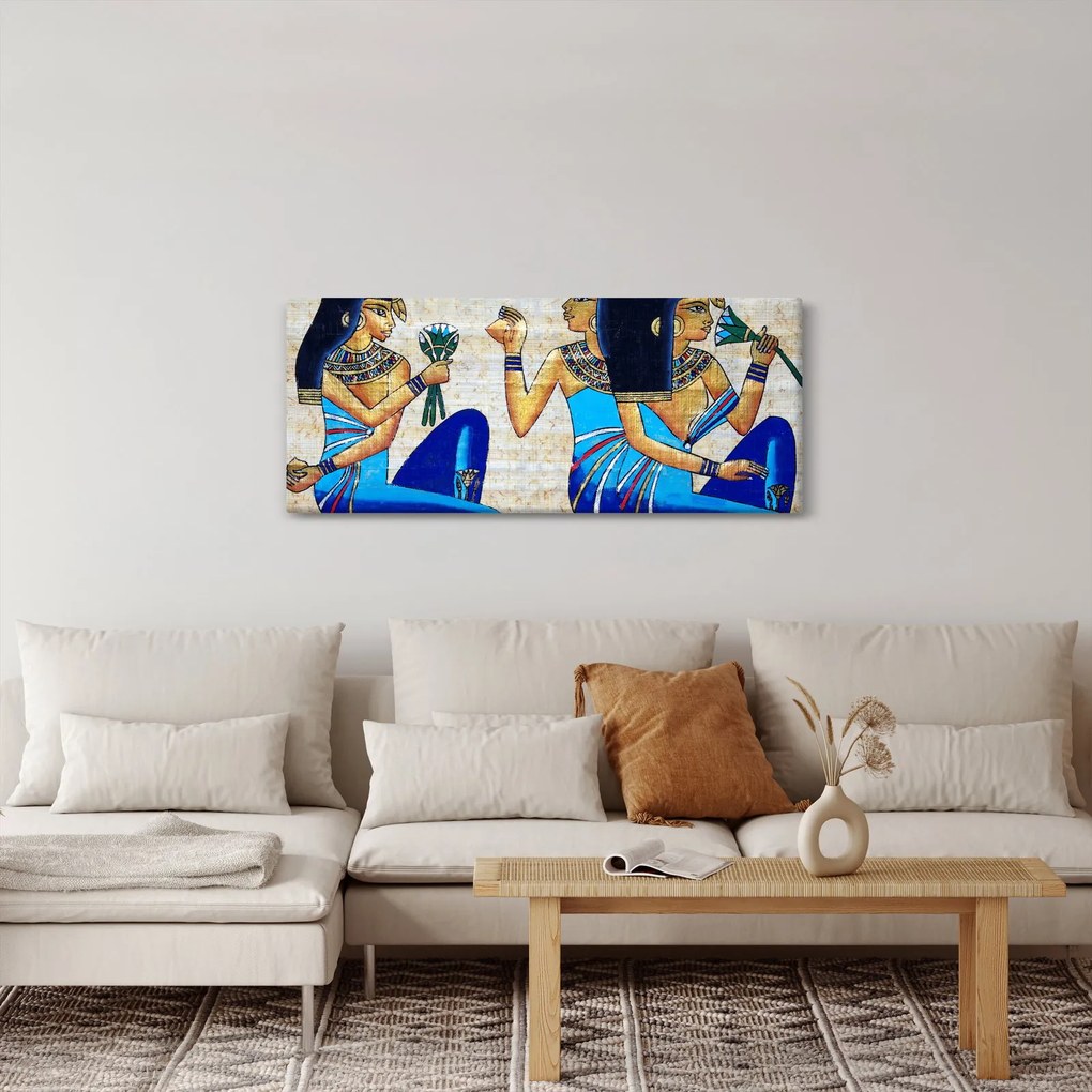 Kép - egyiptomi festmények (120x50 cm)