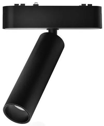 Eurolamp, Mágneses sínre szerelhető Ultra Slim lámpa fekete, 7W, 40V, 3CCT