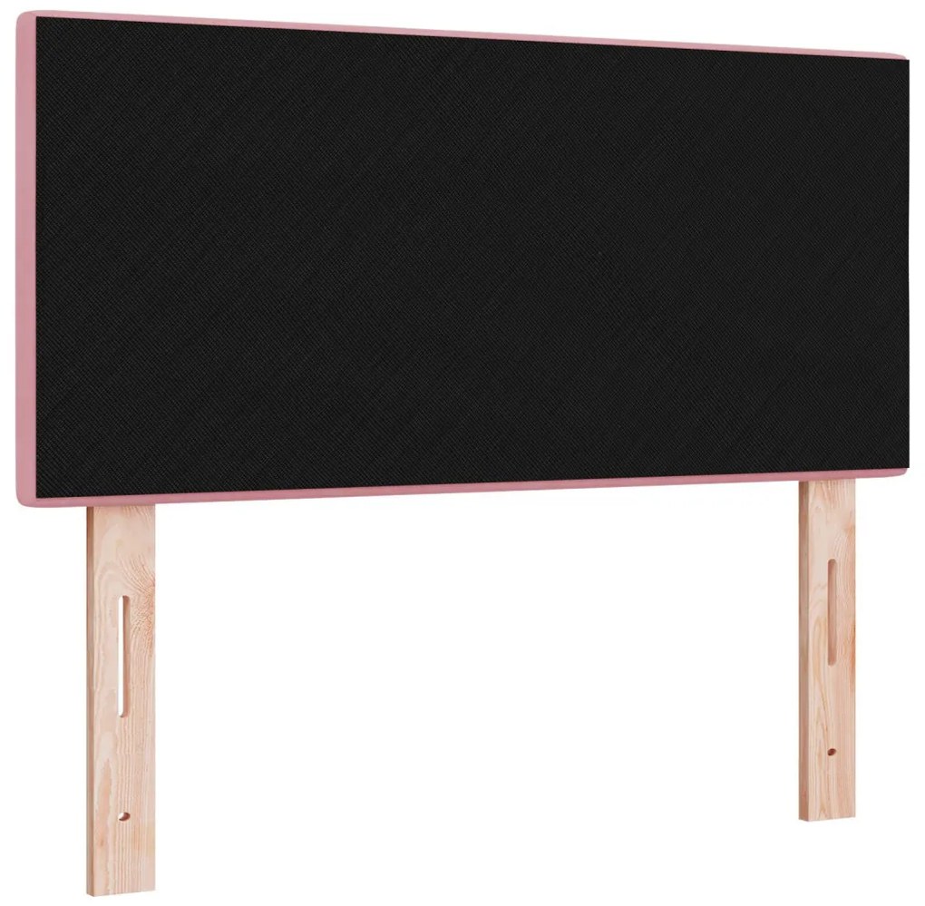 Fejtámla Gombos Rózsaszín 100 cm Bársony