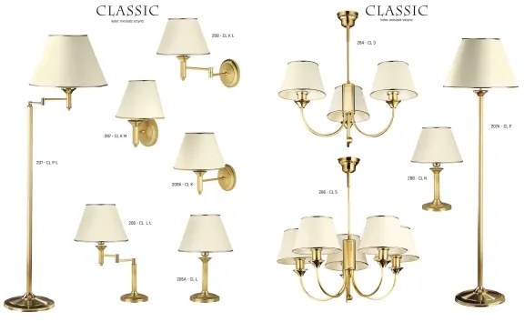 Jupiter 287 - CL K M - CLASSIC 1xE27/60W/230V