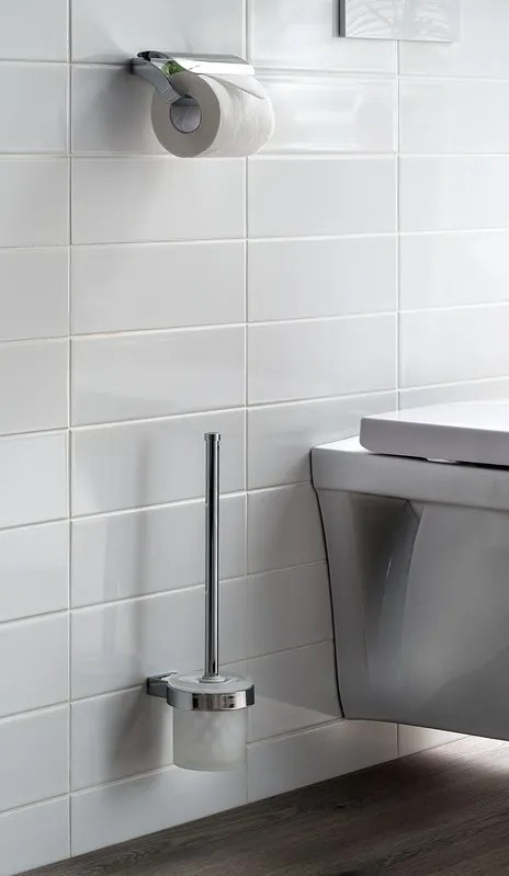 BISK Erga NATURA, fali fogkefe tartó, króm, ERG-04309