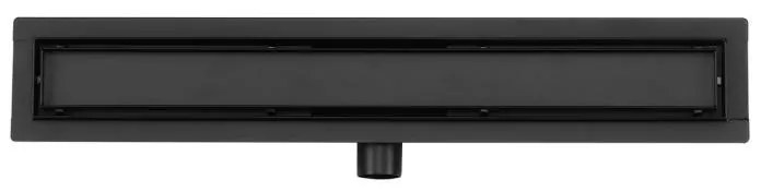 AREZZO design 2in1 800 mm-es rozsdamentes acél folyóka fekete