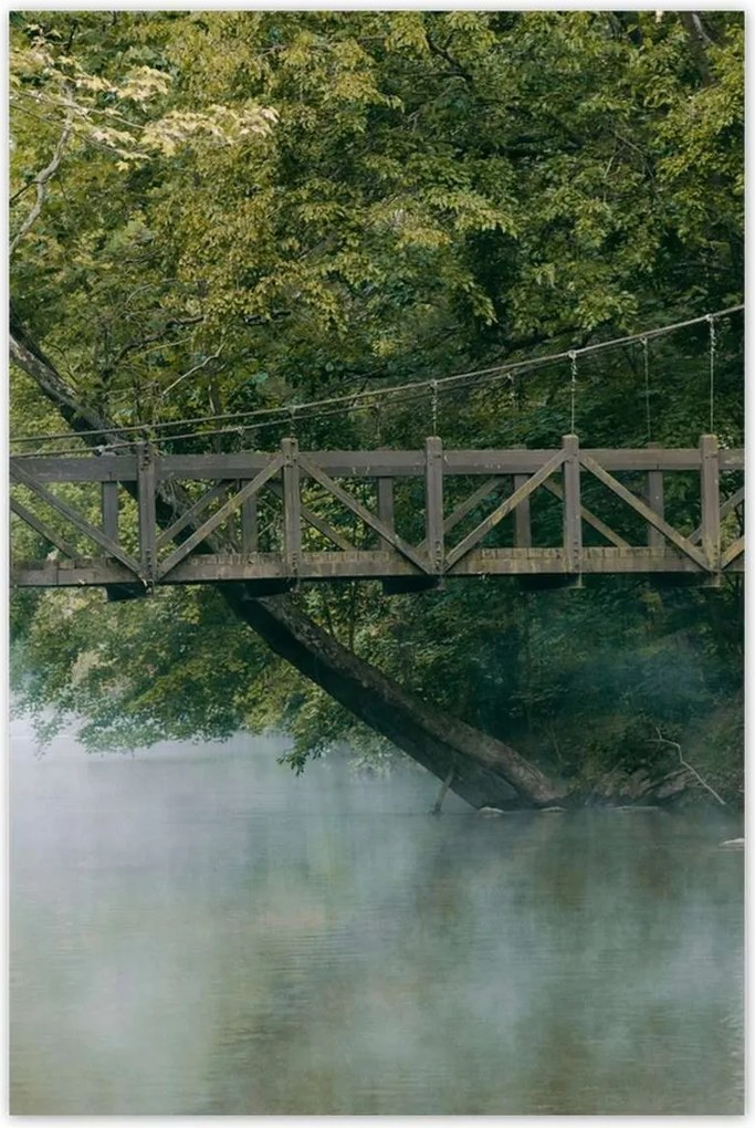 Poszterek 80x120 Híd Építészet Tájkép