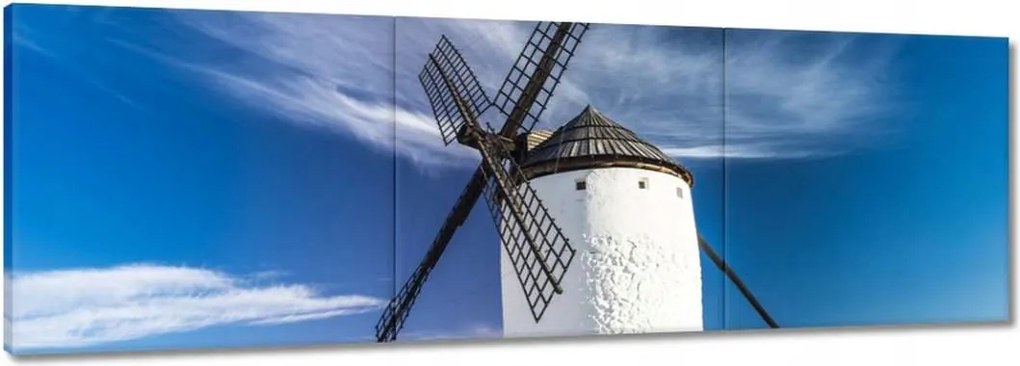 Vászonkép 90x30 Szélhajtású malom